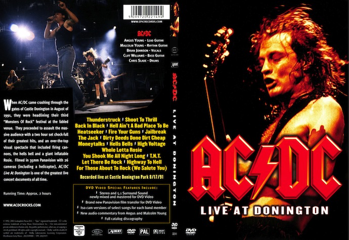 11 лет DVD «Live at Donington»