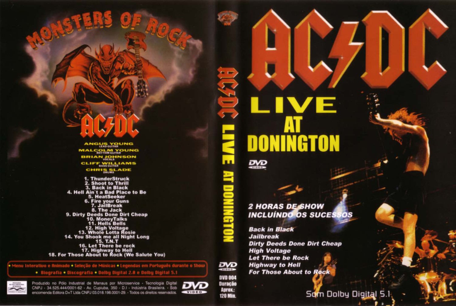 Live at Donington – концертный альбом группы AC/DC - ACDCFans - фан-клуб  AC/DC в России