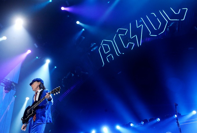 AC/DC Performs in Denver