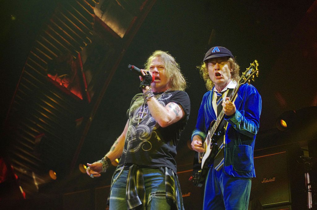 ACDC с Экслом Роузом